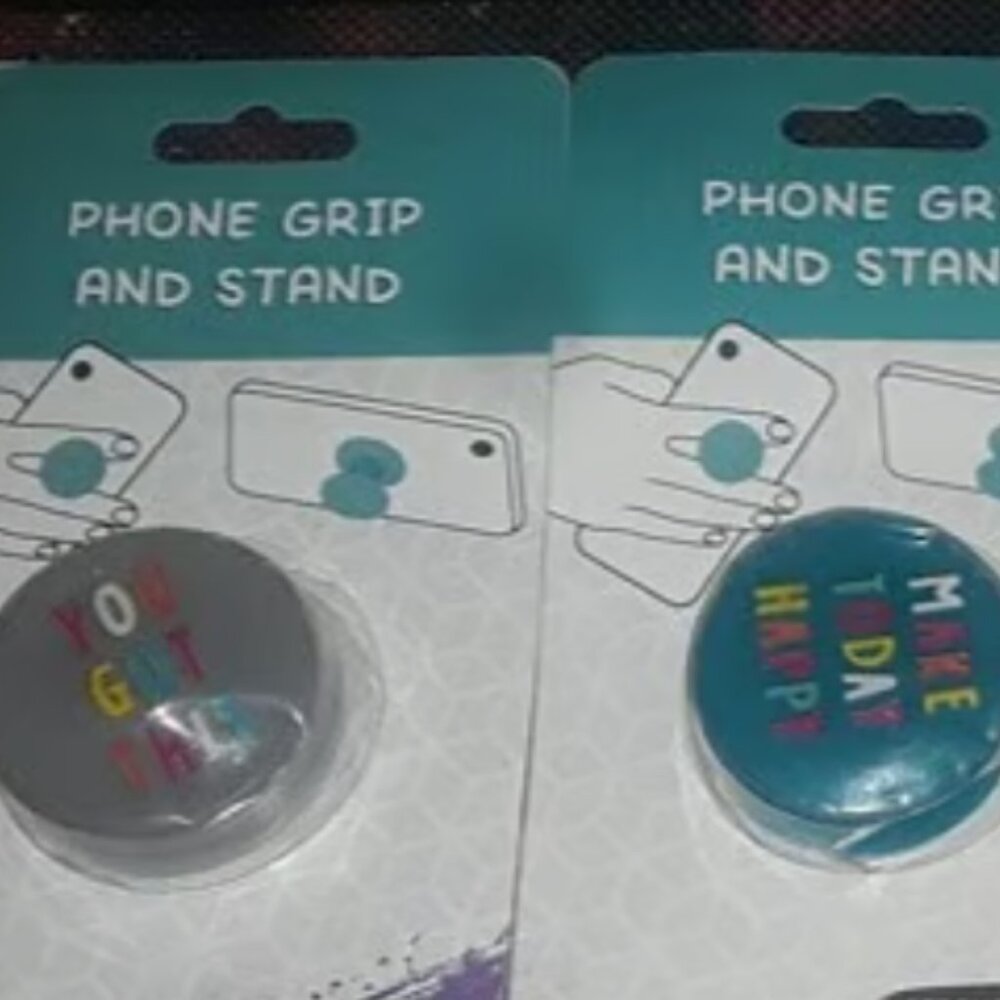 Phone Grips and Stand with Inspirational Quotes, Sayings, Wisdom, Accessories